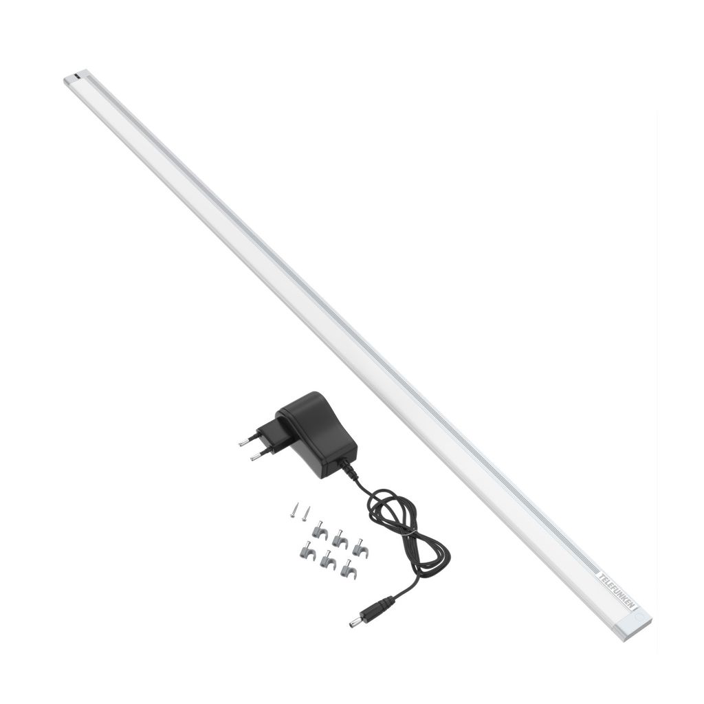 TELEFUNKEN LED Apparecchio sottopensile 87,3 cm 1x 10W 1100lm argento